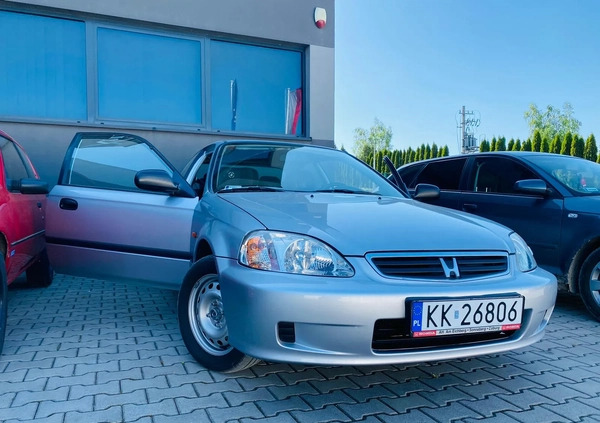 Honda Civic cena 19500 przebieg: 224000, rok produkcji 2000 z Kraków małe 211